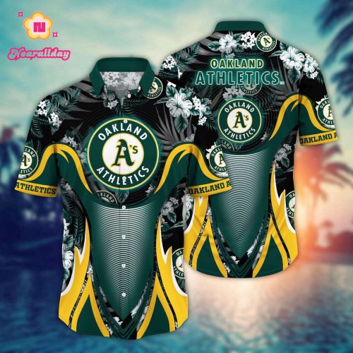 Oakland Athletics Hawaiian Shirt: Grandstand Glamour for MLB Fans