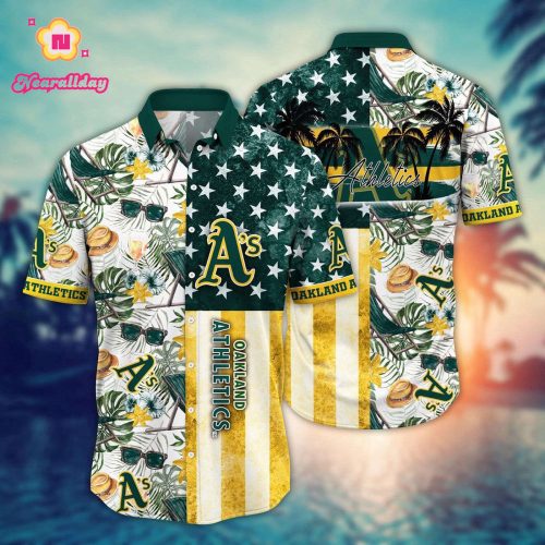 MLB Oakland Athletics Hawaiian Shirt: Home Run Threads for Fans