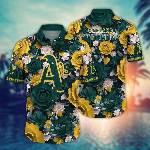 Oakland Athletics Home Run Style Hawaiian Shirt – Perfect for Sport Fans