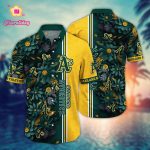 Oakland Athletics MLB Hawaiian Shirt: Steal The Bases Steal The Show – Perfect for Fans!