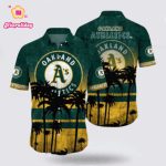 MLB Oakland Athletics Hawaiian Shirt: Upgrade Your Fan Wardrobe with Tropical Elegance