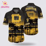 MLB Pittsburgh Pirates Hawaiian Shirt: Dive into Ocean Vibes with Tropical Fashion!