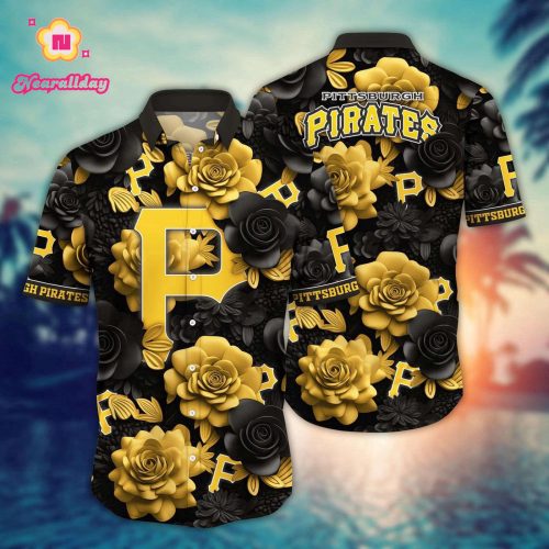 MLB Pittsburgh Pirates Hawaiian Shirt - Fan Favorite Aloha Style