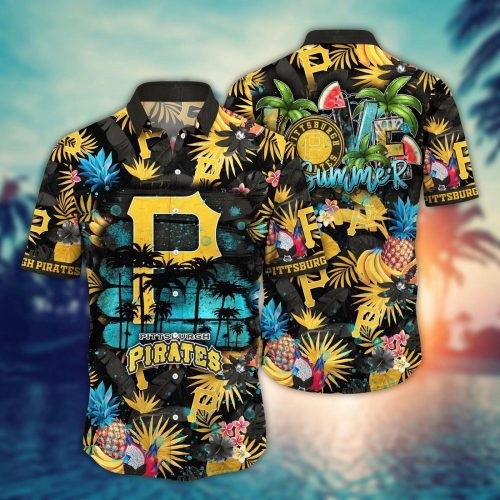 MLB Pittsburgh Pirates Hawaiian Shirt: Perfect Style for Sports Fans