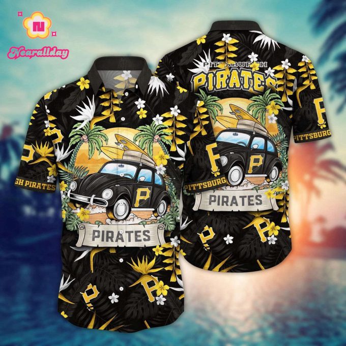 MLB Pittsburgh Pirates Hawaiian Shirt – Perfect Summer Gear for Sports Fans