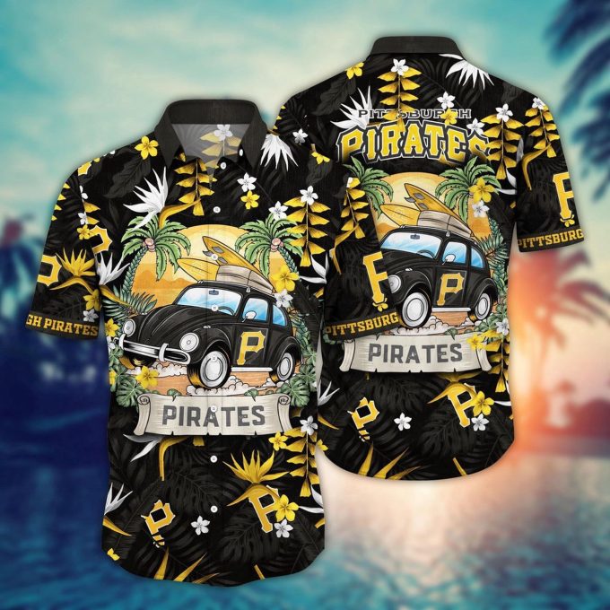 MLB Pittsburgh Pirates Hawaiian Shirt – Perfect Summer Gear for Sports Fans