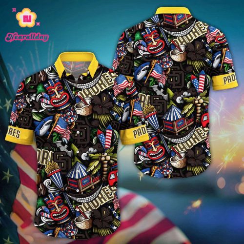 MLB San Diego Padres Hawaii Shirt: Vibrant Aloha for Fans