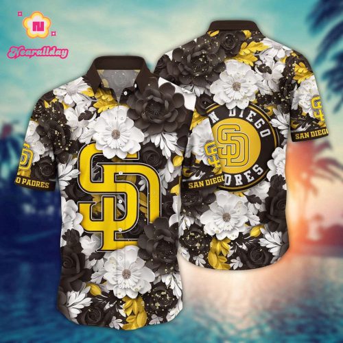 San Diego Padres Hawaiian Shirt - Aloha Spirit Baseball Fan Gear