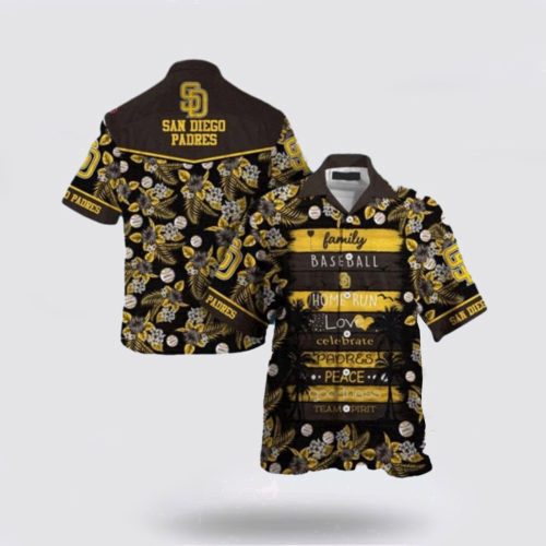 MLB San Diego Padres Hawaiian Shirt: Escape to Paradise for Fans