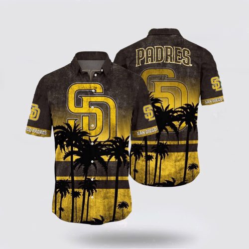 MLB San Diego Padres Hawaiian Shirt – Coastal Collection for Fans