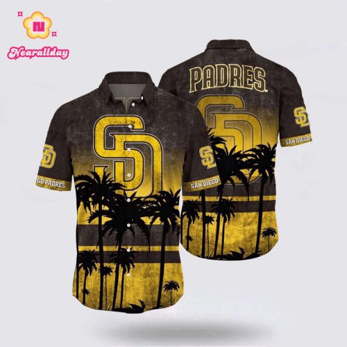 MLB San Diego Padres Hawaiian Shirt - Coastal Collection for Fans