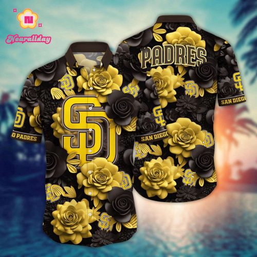 MLB San Diego Padres Hawaiian Shirt: Aloha Style Unleashed for Fans