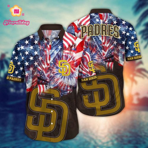MLB San Diego Padres Hawaiian Shirt - Perfect Game Day Aloha Style for Fans