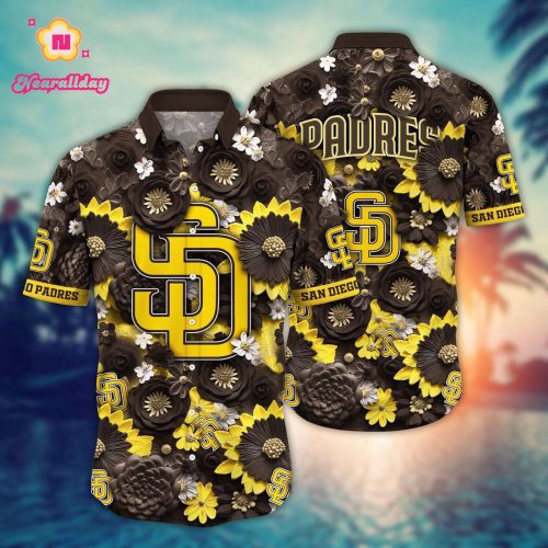 MLB San Diego Padres Hawaiian Shirt: Stylish Fan Favorite for Summer