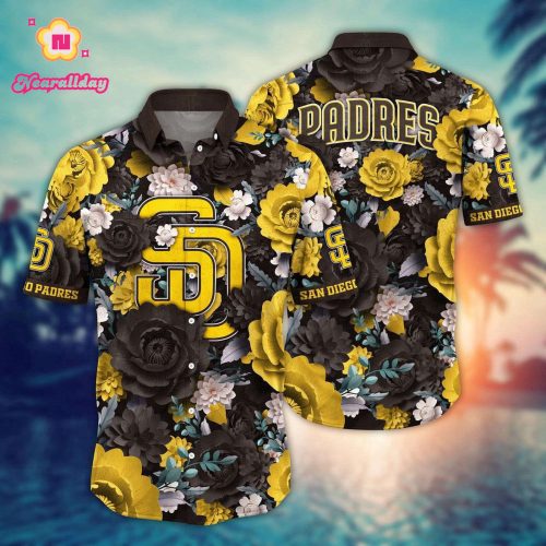 MLB San Diego Padres Hawaiian Shirt - Home Run Style for Sport Fans