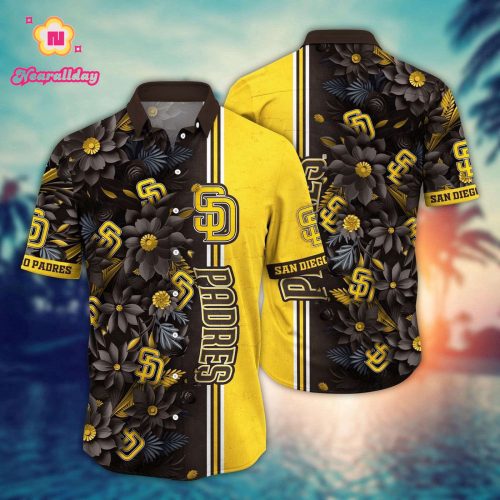 MLB San Diego Padres Hawaiian Shirt - Steal The Bases and The Show!