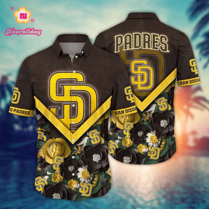 MLB San Diego Padres Hawaiian Shirt – Summer Swing for Sport Fan