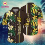 MLB San Diego Padres Hawaiian Shirt – Summer Swirl Fan Gift