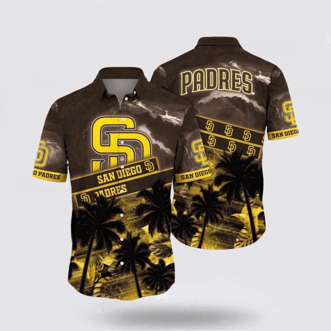 MLB San Diego Padres Hawaiian Shirt: Exotic Charm for Fans