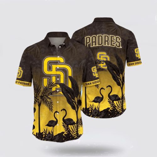MLB San Diego Padres Hawaiian Shirt – Ultimate Baseball Fan Gear