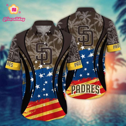 MLB San Diego Padres Hawaiian Shirt - Vibrant Aloha for Stylish Fans