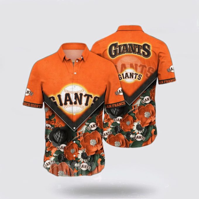 MLB San Francisco Giants Hawaiian Shirt: Stylish Coastal Vibes for Summer Fans