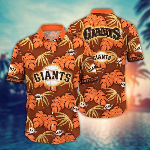 MLB San Francisco Giants Hawaiian Shirt – Floral Symphony Gift for Fans