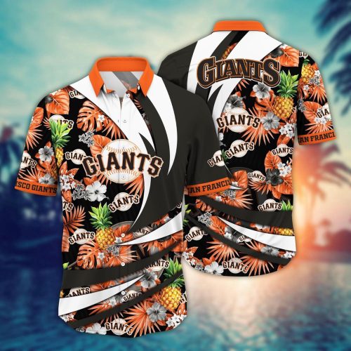 San Francisco Giants MLB Hawaiian Shirt: Flower Bloom For Fans