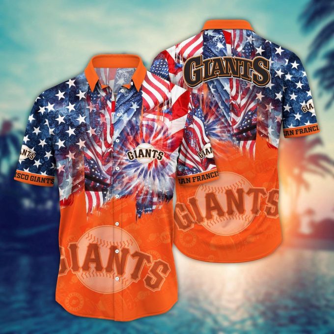 MLB San Francisco Giants Hawaiian Shirt: Game Day Aloha Style for Fans