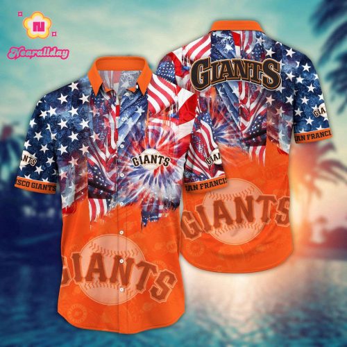 MLB San Francisco Giants Hawaiian Shirt: Game Day Aloha Style for Fans