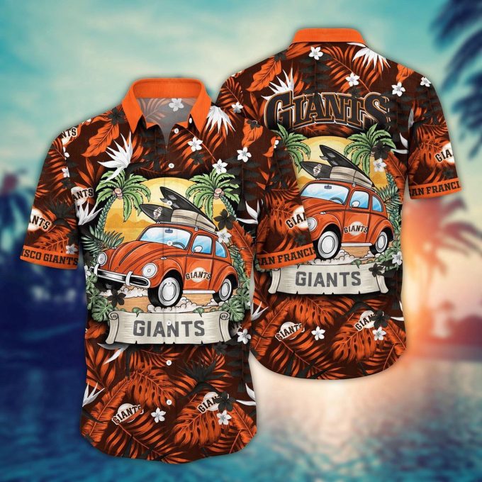 MLB San Francisco Giants Hawaiian Shirt: Perfect Summer Gear for Sports Fans