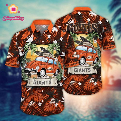 MLB San Francisco Giants Hawaiian Shirt: Perfect Summer Gear for Sports Fans