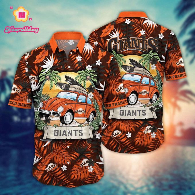 MLB San Francisco Giants Hawaiian Shirt: Perfect Summer Gear for Sports Fans