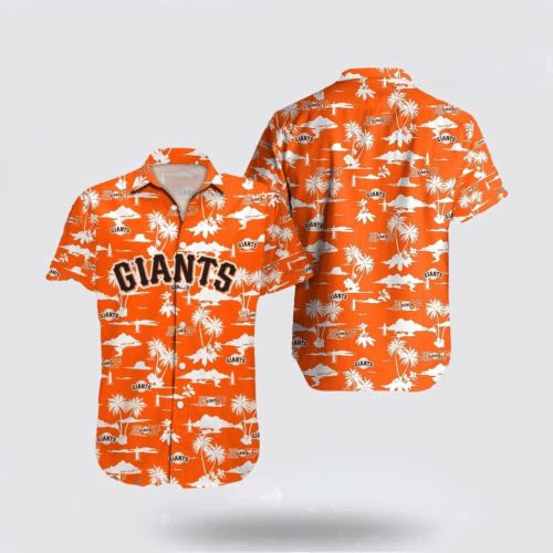 MLB San Francisco Giants Hawaiian Shirt: Surf in Style with Super Cool Fan Gear