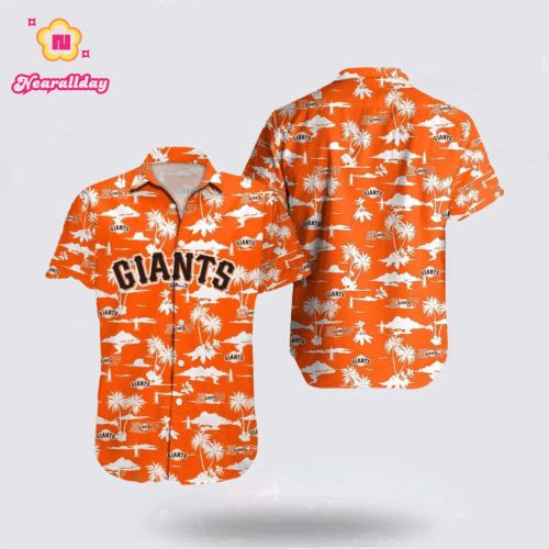 MLB San Francisco Giants Hawaiian Shirt: Surf in Style with Super Cool Fan Gear