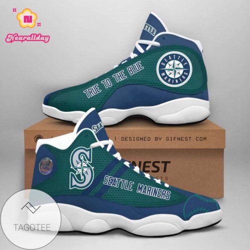 MLB Seattle Mariners Air Jordan 13 Shoes V1- Unisex Shoes Gift