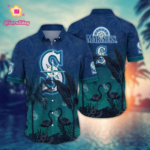 MLB Seattle Mariners Hawaiian Shirt: Chase the Sunset Fan Gift