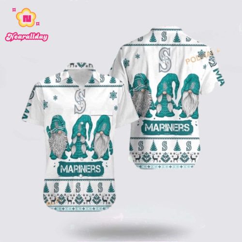 MLB Seattle Mariners Hawaiian Shirt: Dive into Ocean Vibes with Tropical Fan Fashion