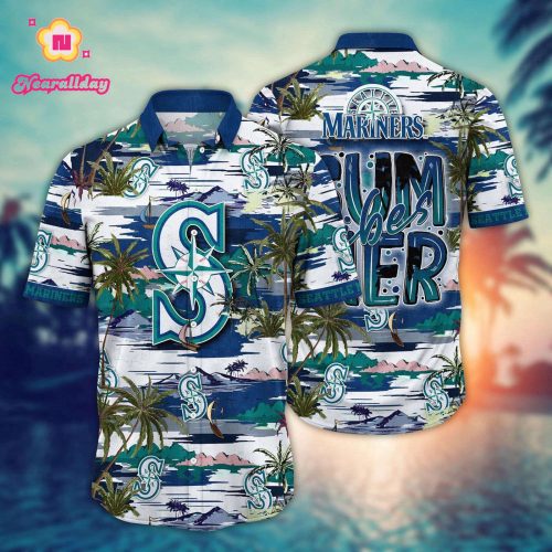 MLB Seattle Mariners Hawaiian Shirt: Flower Grand Slam Fan Favorite!