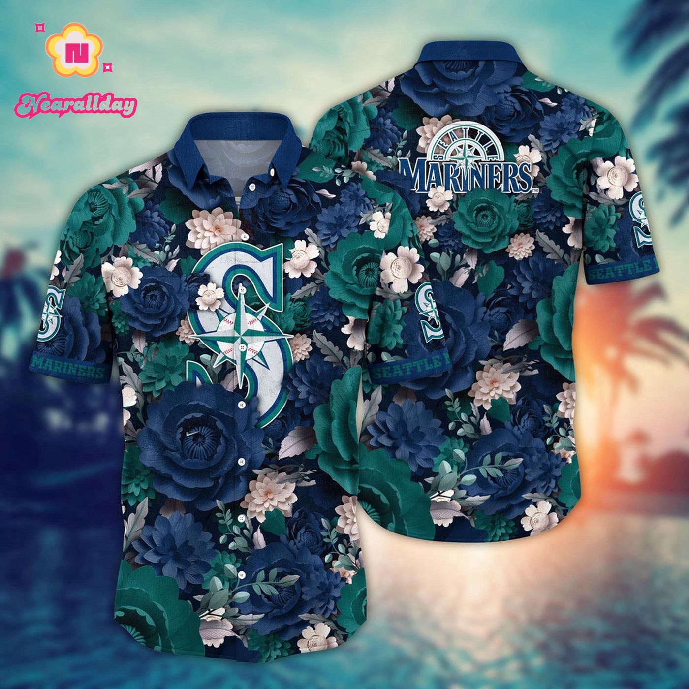 Seattle Mariners Hawaiian Shirt – Home Run Style for MLB Fans Seattle Mariners Hawaiian Shirt – Home Run Style for MLB Fans