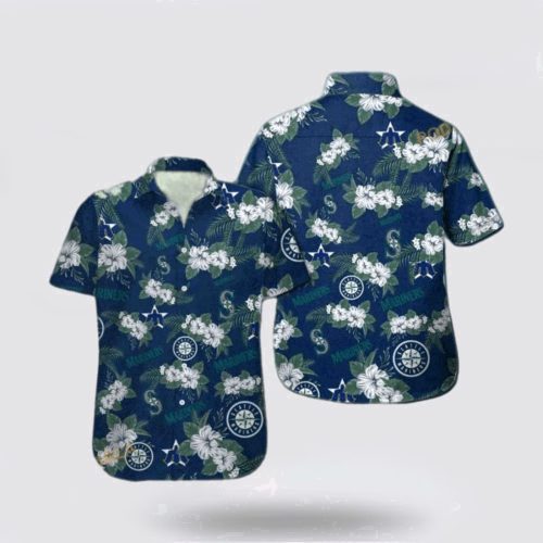 MLB Seattle Mariners Hawaiian Shirt: Dive into Tropical Fan Style!
