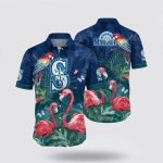 MLB Seattle Mariners Hawaiian Shirt: Summer Style for Fans