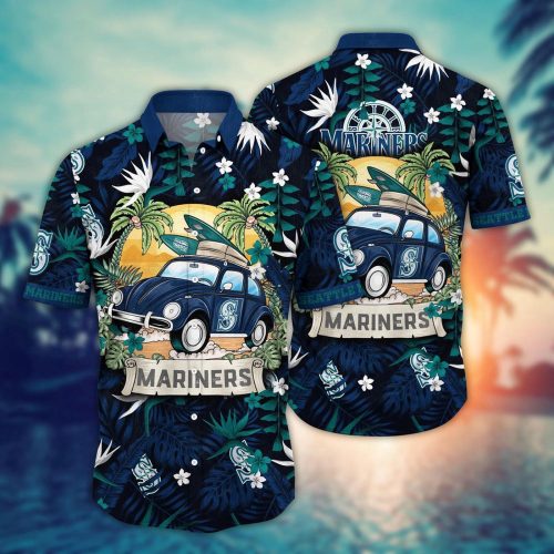 MLB Seattle Mariners Hawaiian Shirt – Perfect for Summer Heatwave Sports Fans
