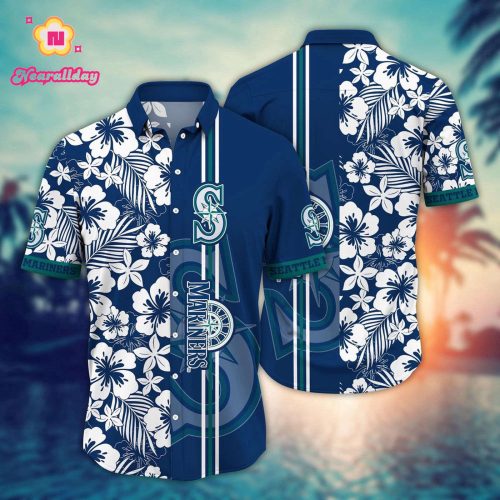 MLB Seattle Mariners Hawaiian Shirt: Perfect Summer Gear for Sports Fans