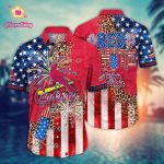 MLB St Louis Cardinals Hawaii Shirt: Independence Day Aloha Style for Fans