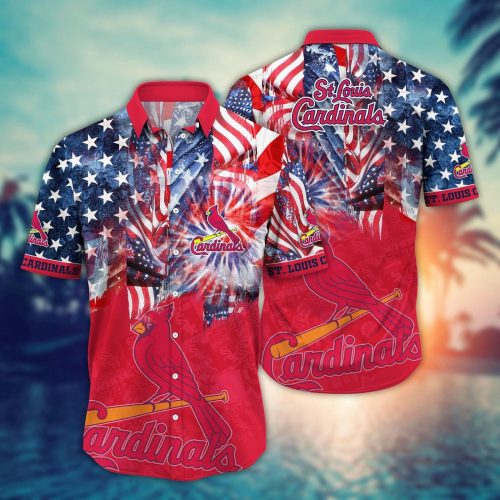 MLB St Louis Cardinals Hawaiian Shirt: Game Day Aloha Style for Fans