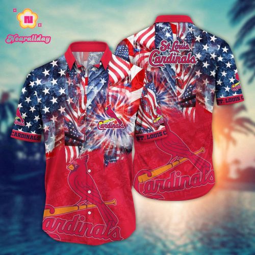 MLB St Louis Cardinals Hawaiian Shirt: Game Day Aloha Style for Fans