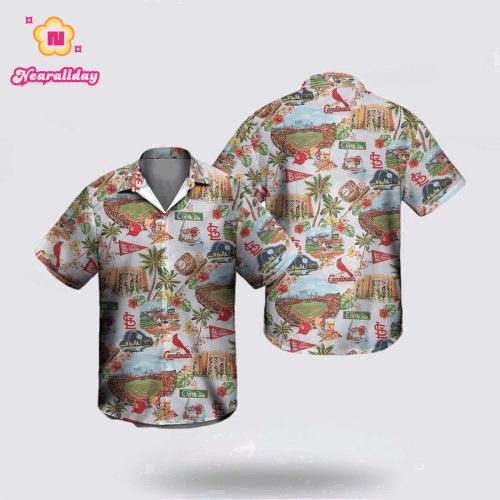 MLB St Louis Cardinals Hawaiian Shirt – Perfect Summer Wear for Fans