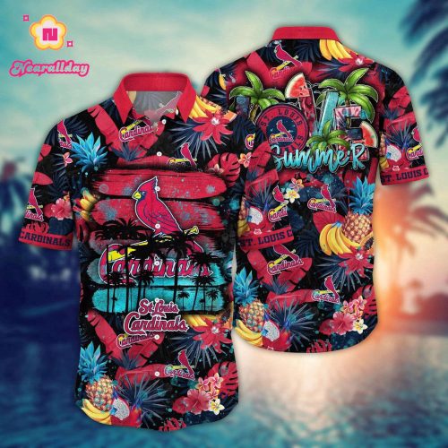 MLB St Louis Cardinals Hawaiian Shirt - Perfect for Sports Fans