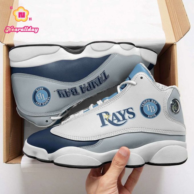 MLB Tampa Bay Rays Air Jordan 13 Shoes V2- Unisex Shoes Gift